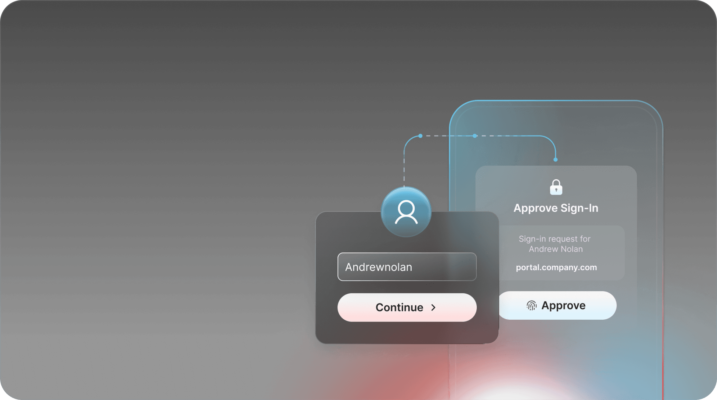 Approve web login Tablet